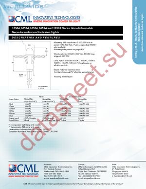 1050A1 datasheet  